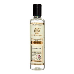 Тоник для лица "Розовая вода" Кхади Rose Water Skin Toner Khadi 210 мл.