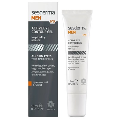 SESDERMA MEN Eye contour gel – Гель для век, 15 мл