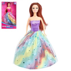 Кукла-модель «Анна» в платье, цвет фиолетовый 9046735