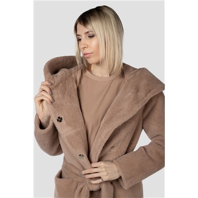 02-3221 Пальто женское утепленное (пояс)
