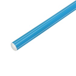 Палка гимнастическая 90 см, цвет голубой 1207023