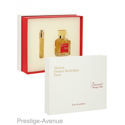 Парфюмированный набор A Plus Maison Francis Kurkdjian "Baccarat Rouge 540" edp unisex 70 ml + тестер 11 ml