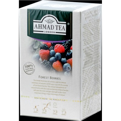 AHMAD TEA. Herbal Infusion. Forest berries карт.пачка, 20 пак.