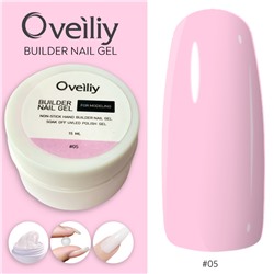 Oveiliy, Моделирующий гель-пластилин Builder Nail Gel #05, 15 мл