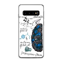 Силиконовый чехол His Brain на Samsung Galaxy S10