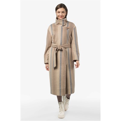 01-11050 Пальто женское демисезонное (пояс)