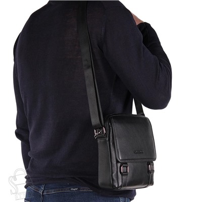 Сумка мужская кожаная 22-9003-2H black Heanbag