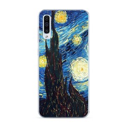 Силиконовый чехол Ван Гог Звездная ночь на Samsung Galaxy A50