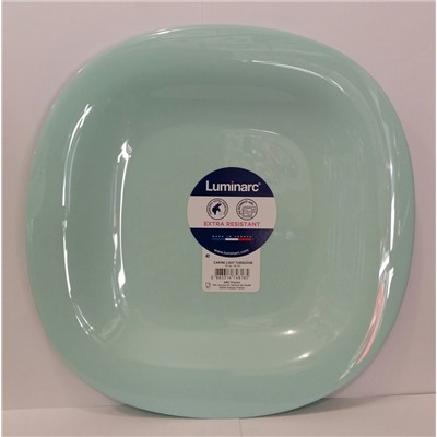 Тарелка обеденная Luminarc CARINE Light turquoise 27 см.