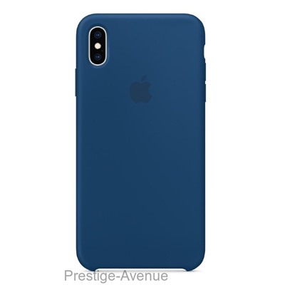 Силиконовый чехол для iPhone XS -Морской горизонт (Blue Horizont)