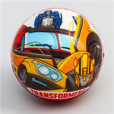 Мягкий мяч  "Трансформеры" Transformers 6,3см, микс