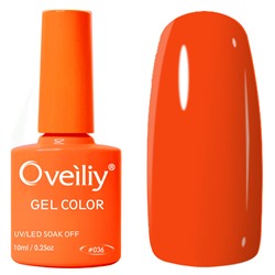 Oveiliy, Gel Color #036, 10ml