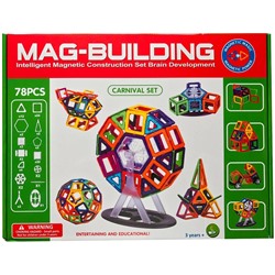 Магнитный конструктор Mag Building (78 деталей)