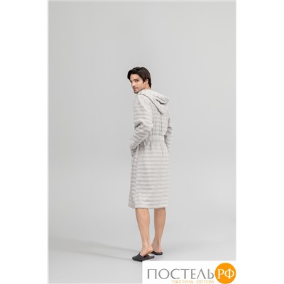 Togas ГАЛИО сер Халат L-XL(48-50), 100% хлопок, 400 г/м2