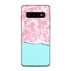 Силиконовый чехол Розовая вода на Samsung Galaxy S10