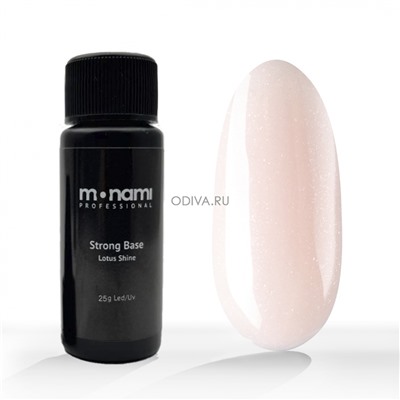 Monami, Strong Base - камуфлирующая база повышенной прочности (Lotus Shine), 25 гр