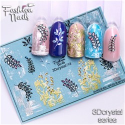 Fashion Nails, Слайдер-дизайн 3Dcrystal/14