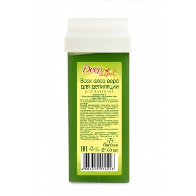 Воск для депиляции с экстрактом алоэ-вера "Aloe Vera". 100 мл. ф-422w Формула: 422w