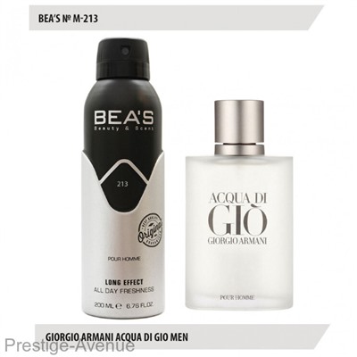 Дезодорант Beas Giorgio Armani Acqua Di Gio Men 200 ml арт. M 213