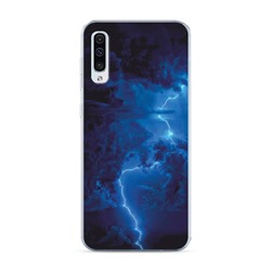 Силиконовый чехол Молния на Samsung Galaxy A50