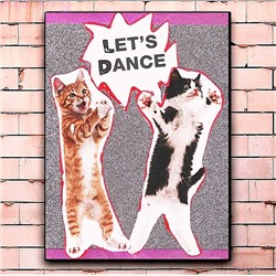 Постер «Let's dance» большой