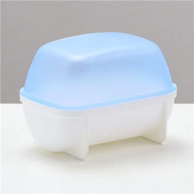 Туалет для грызунов Carno, 10,2 х 7,2 х 7,2 см, синий