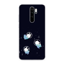 Силиконовый чехол Космокролики на Xiaomi Redmi Note 8 Pro