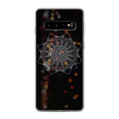 Силиконовый чехол Узоры мандала 5 на Samsung Galaxy S10