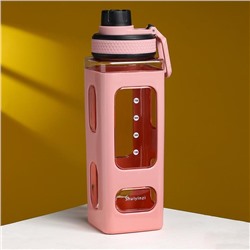 Бутылка для воды "Гава", 700 мл, 24 х7 см, розовая