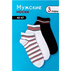 Носки мужские Динамика (3 пары) черный