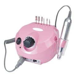 Аппарат для маникюра и педикюра Nail Master 45000об/мин Цвет:розовый