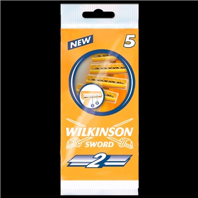 Станок для бритья одноразовый Schick (Wilkinson Sword) Wilkinson-2 (5шт.)
