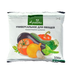 Удобрение минеральное "Агровита", для овощей, универсальное, 100 г