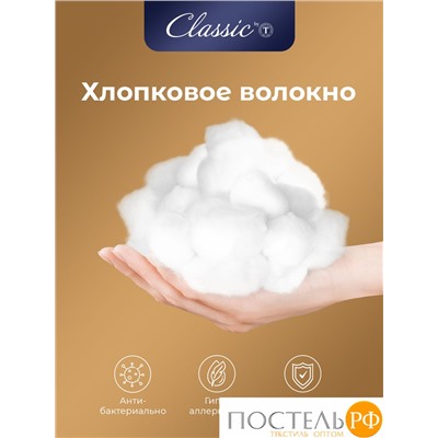 Classic by T ДЕМЕТРА Наматрасник 180х200, 1пр., см.хлопок/хлопок/микровол.