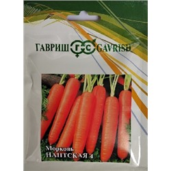Морковь Нантская 4 (25г) (Код: 90235)
