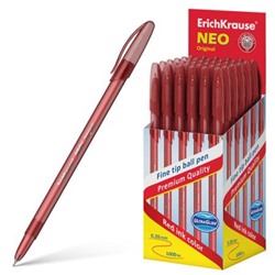 Ручка шариковая Neo Original красная 0.7мм 46517 ErichKrause