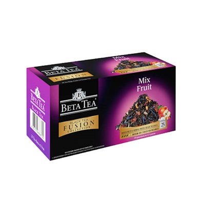 чай Beta Fusion (Фьюжн) Фруктовый микс 1,5 г.*25 пак.