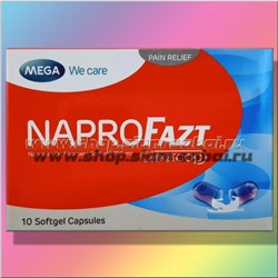 Капсулы NaproFazt для снятия боли и воспаления при подагре, артритах, лихорадке