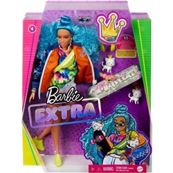 Кукла Барби «Экстра» с голубыми волосами 6581590