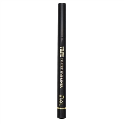 Ekel Подводка-кисть для глаз с эффектом тату / 7DAY Eye Liner, черный