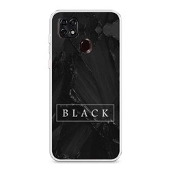 Силиконовый чехол Black цвет на ZTE Blade 20 Smart