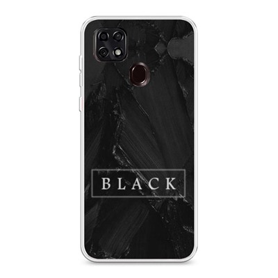 Силиконовый чехол Black цвет на ZTE Blade 20 Smart