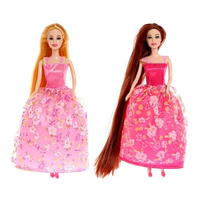 Кукла-модель «Мира» в платье, цвета МИКС 4438532