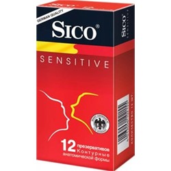 ПРЕЗЕРВАТИВЫ SICO Sensitive контурные N 12