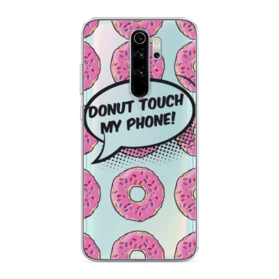 Силиконовый чехол Lonut Touch на Xiaomi Redmi Note 8 Pro