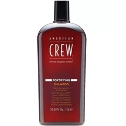 American Crew Fortifying Shampoo - Укрепляющий шампунь для тонких волос, 1000 мл