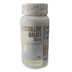 Аминокислота Цитруллин Малат Citrulline malate Maxler 90 капс.