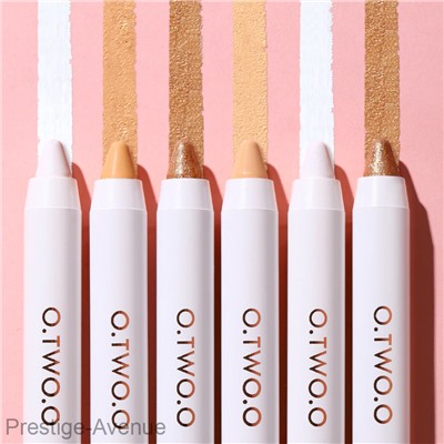 O.TWO.O Универсальный стик для макияжа Multi-purpose Makeup stick With Concealer Eyeshadow Highlighter Pencil  SC058 #02 Ivory