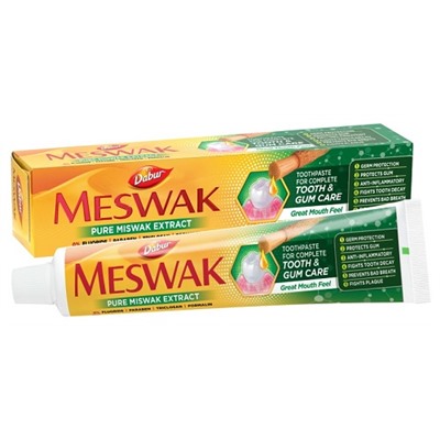 Зубная паста "Месвак / Мисвак" Дабур (Dabur Meswak) 100 гр.