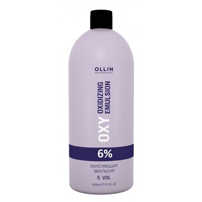 OLLIN performance OXY   6% 20vol. Окисляющая эмульсия 1000мл/ Oxidizing Emulsion